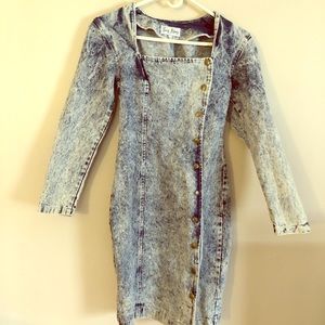 Denim dress